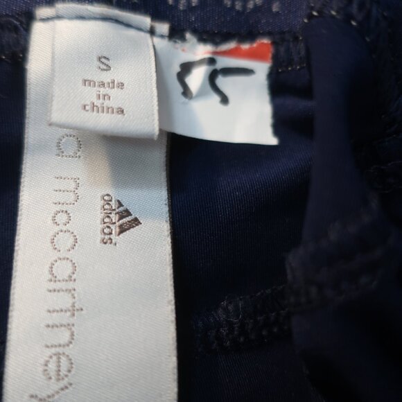 Womens Adidas X Stella McCartney Navy Blue, Gray Active Leggings S - Picture 7 of 7